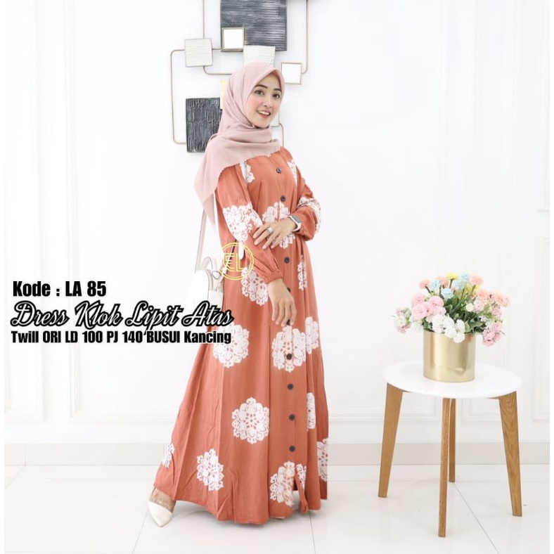 gamis elzhaf LA 85 twill ori semarang