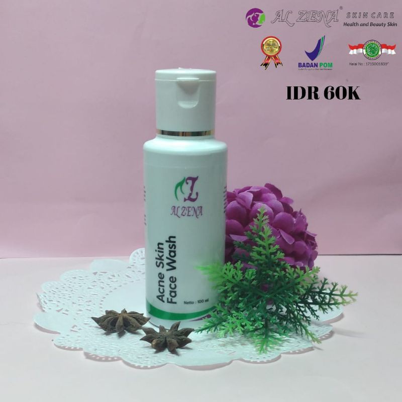ACNE WASH ALZENA SKINCARE ORI BPOM
