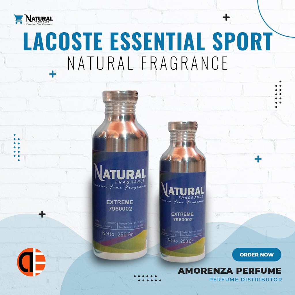 BIBIT PARFUM MURNI LACOSTE ESSENTIAL SPORT - LANTERN NATURAL FRAGRANCE 250 ML SEGEL PABRIK