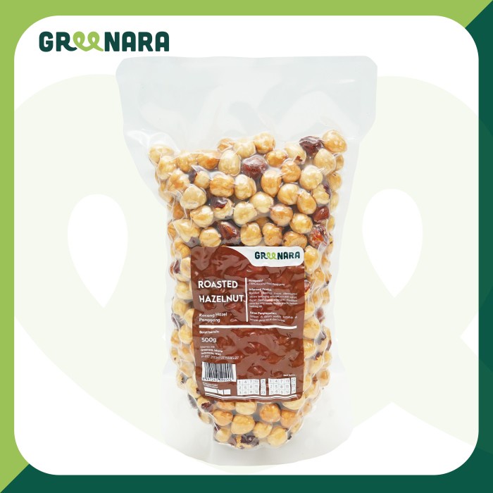 

✨COD✨ Roasted Natural Hazelnut 500gr / Kacang Hazelnut Panggang 500 gram