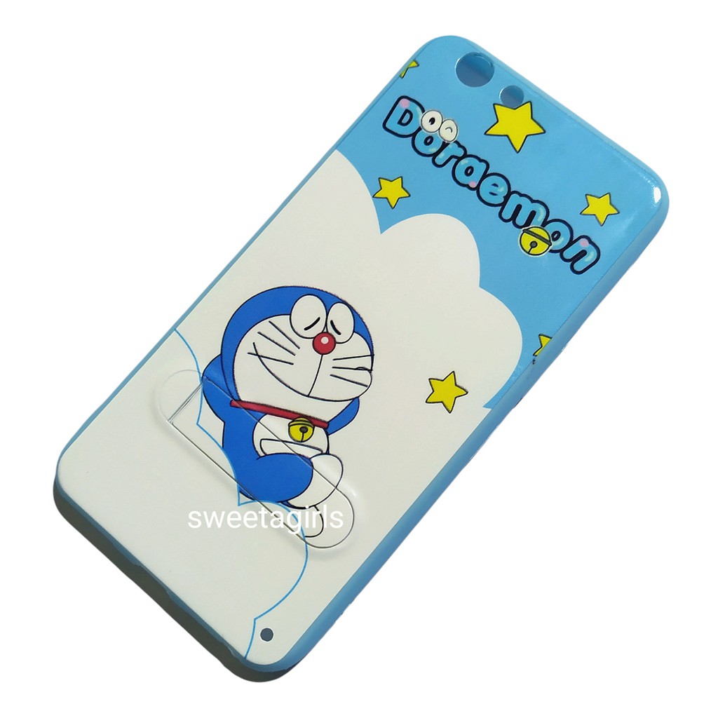 Casing Hp Lucu dengan Stand Holder - untuk Oppo F1s / A59 - Case Fuze - Sweetagirls - Gemoy - GRATIS ONGKIR - Casing Imut Lucu - Korean hardcase - Kesing - Aesthetic - Unicorn - Panda - Doraemon - Stitch - Keropi - Winnie The Pooh - Kartun Lucu