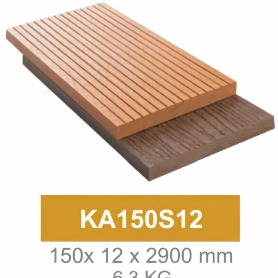 Pagar WPC / Decking WPC / Lantai WPC - Kode KA150S12