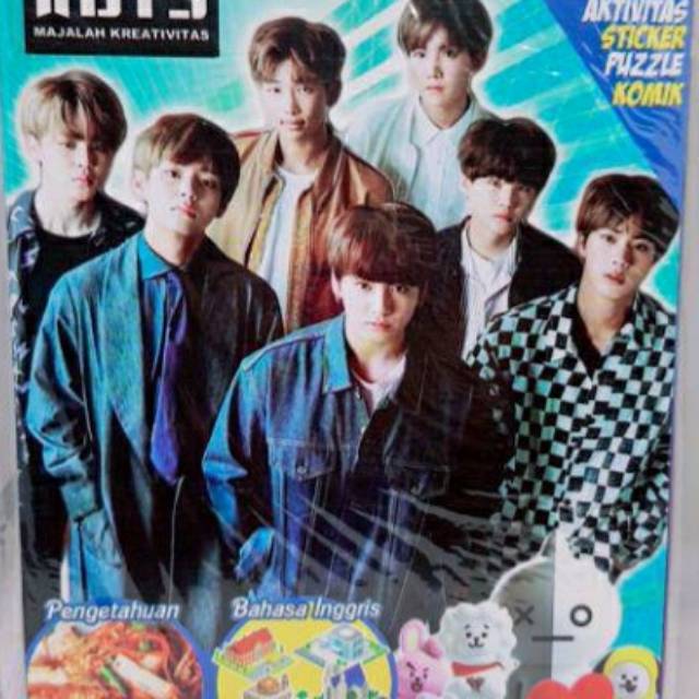 

Majalah aktifitas KPoP BTS/BLACK PINK