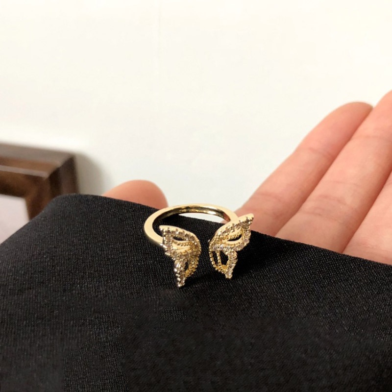 Cincin Jari Telunjuk Model Terbuka Gaya Korea Untuk Wanita