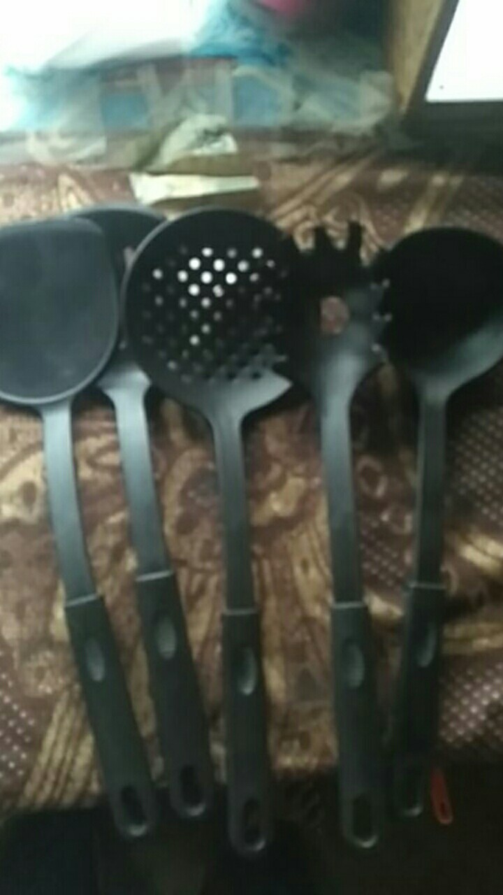 Spatula Set 6 In 1 - Peralatan Tumis Masak Centong - Kitchen Tool