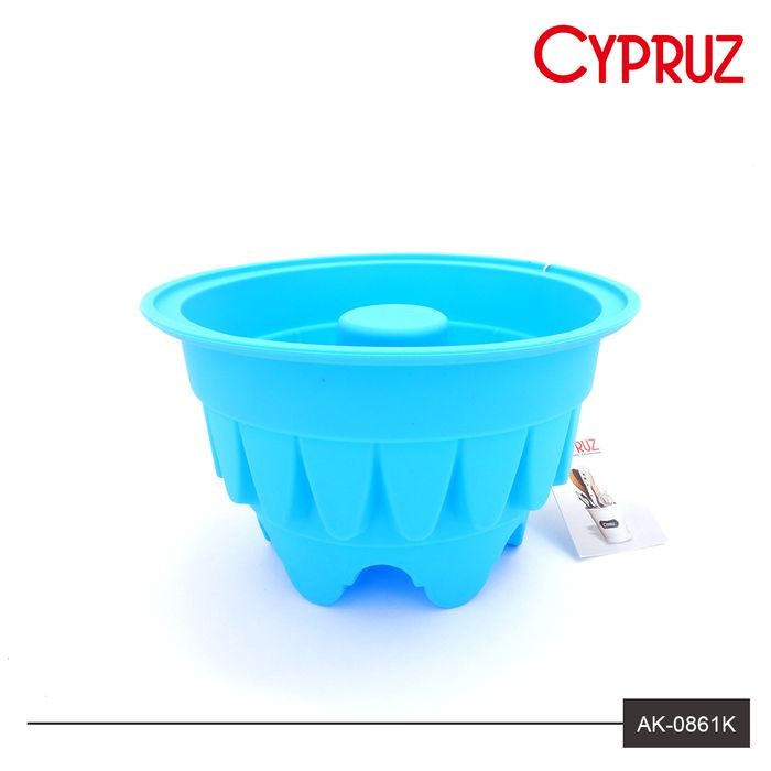 CYPRUZ AK 0861J - Cetakan Loyang Silikon Benteng | Cake Mold Pudding Coklat Jelly