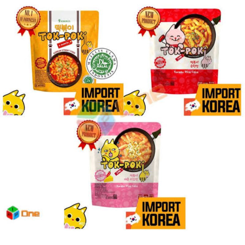 

TOK-POKI Korean Street Food Import HALAL ( Kue Beras )