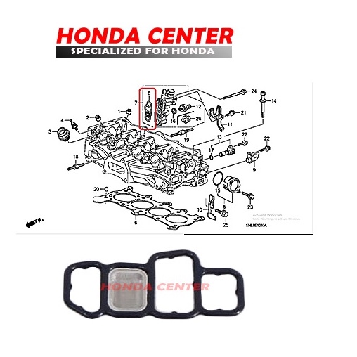 seal oring vtec civic 2006 2007 2008 2009 2010 2011 2012 2013 2014 2015 2016 2017 2018 2019 1800cc hrv 2015 2016 2017 2018 2019 2020 1800cc crv 2007 2008 2009 2010 2011 2012 2013 2014 2015 2016 2017 2018 2019 2020 2000cc 15826-RNA-A01