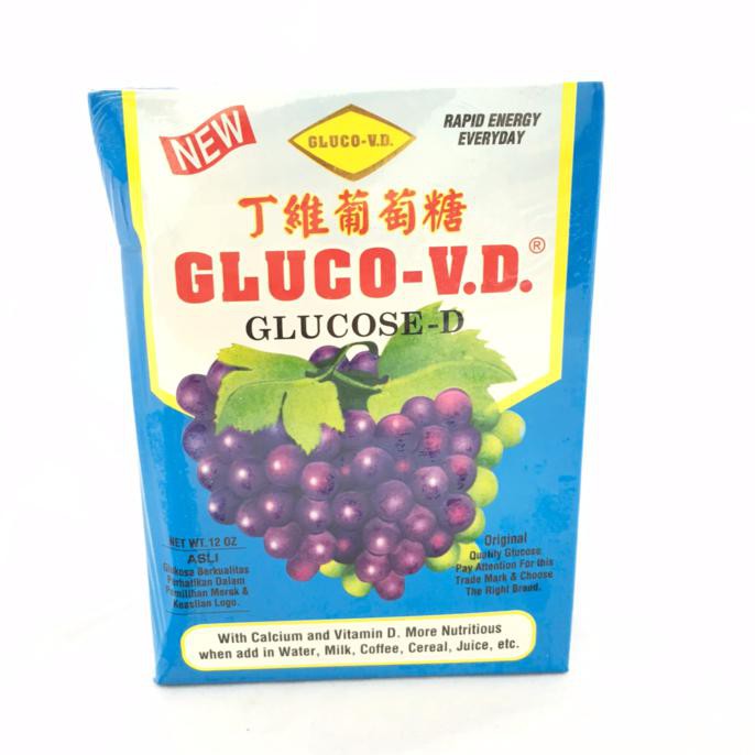 Paling Jos Glucolin Glucose Gluco Vd 340 Gram Kotak Gula Glukosa Shopee Indonesia