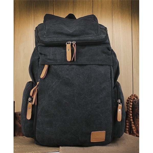 tas ransel pria canvas import ts155
