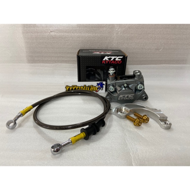 Paket Kaliper KTC KYTACO 2P Slim Plus Breket Dan Selang Rem MIO - JUPITER MX