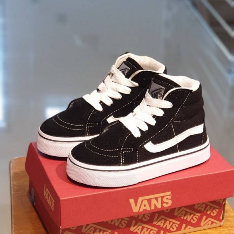 SEPATU VANS SK8HI BOOTS TALI DAN PEREKAT ANAK LAKI PEREMPUAN TERMURAH