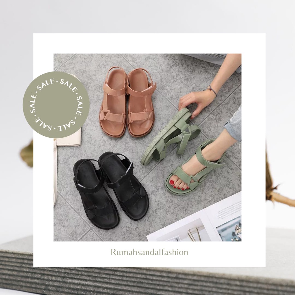 Sandal Jelly Import Gunung HYS 2017 Polos