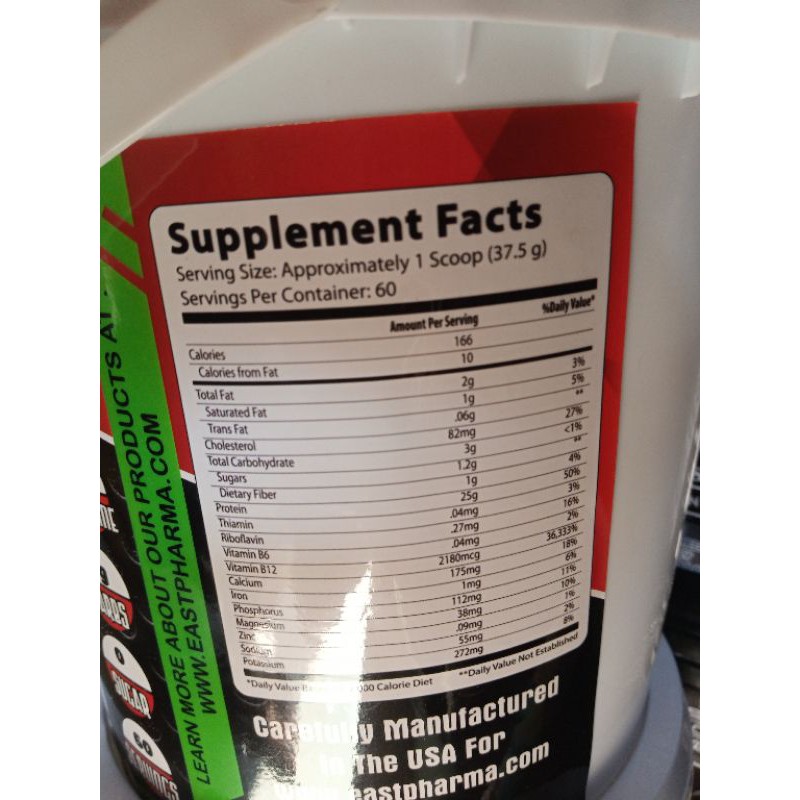 East Pharma Whey Protein Concentrate Isolate Hydrolyzed 5lbs Shopee Indonesia