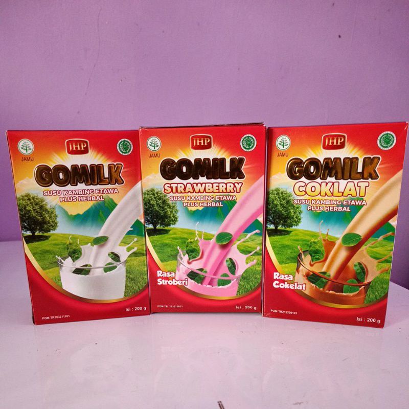 

GOMILK (SUSU KAMBING ETAWA PLUS HERBAL)