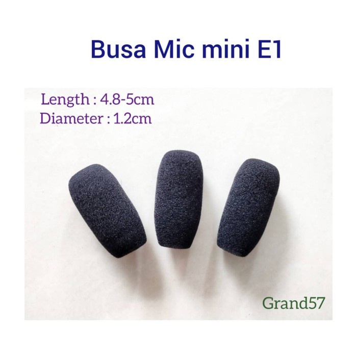 READY busa foam mic cover mikrofon kecil spon mic mini portable omni