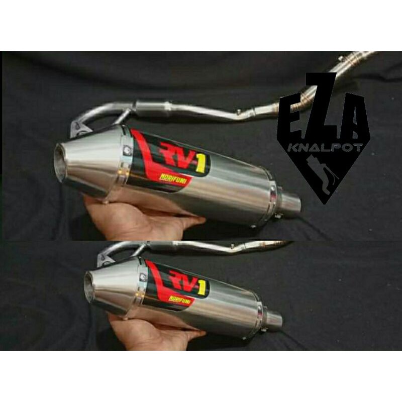 Knalpot racing rv1 klx/wr/crf