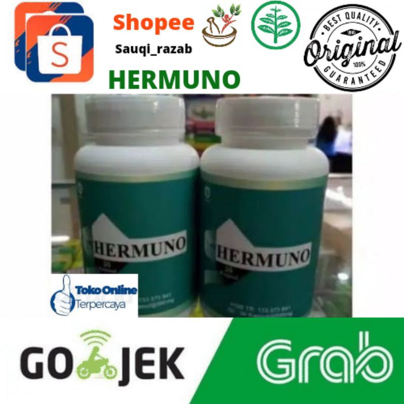 Hermuno intoxic Asli Obat Parasit Original bpom ( isi 30 kapsul ) Pembasmi Parasit