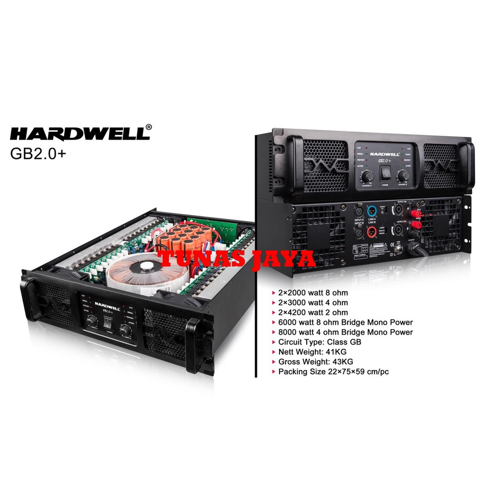 Power Hardwell GB 2.0 + Amplifier Class GB ORIGINAL GB2.0