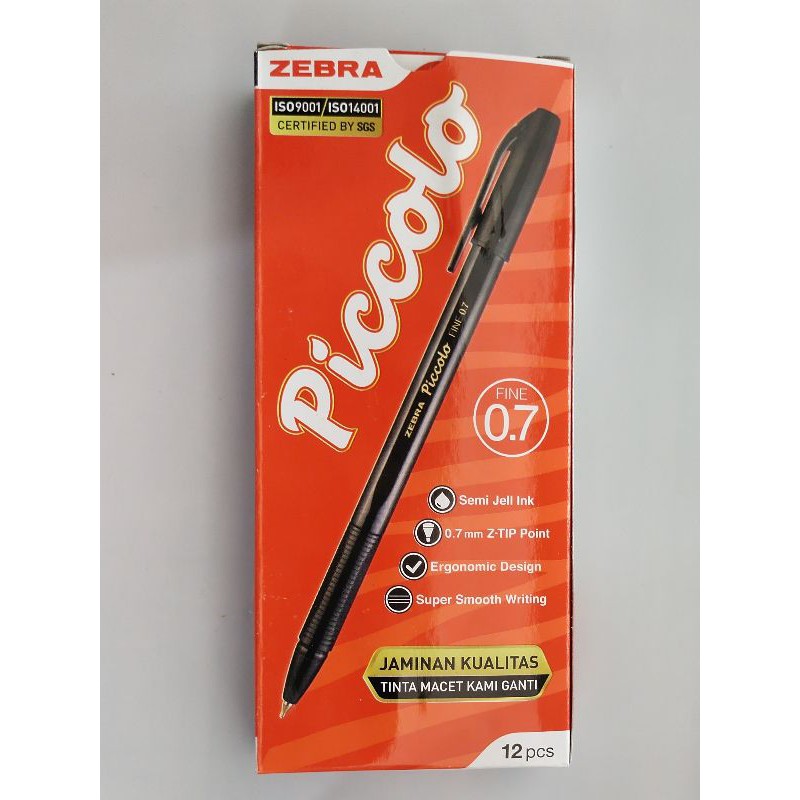 

Pulpen Gel 0.7mm ZEBRA PICCOLO Fine Tip Jaminan Kualitas