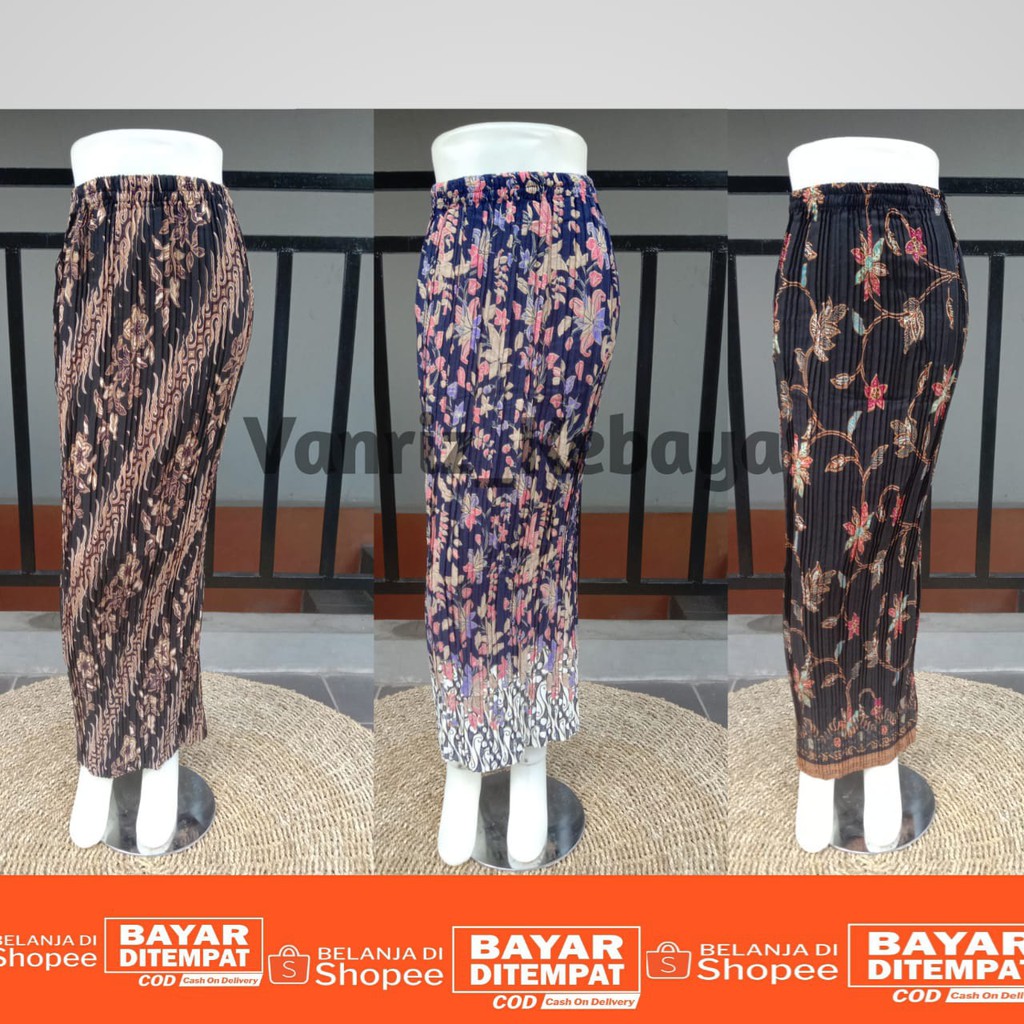 ROK PLISKET BATIK/ROK PLISKET KEBAYA/ROK PLISKET/ROK KEBAYA/BAWAHAN KEBAYA/ROK BATIK PLISKET PREMIUM