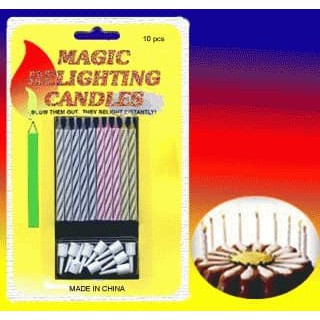 Magic candles lilin ulang tahun