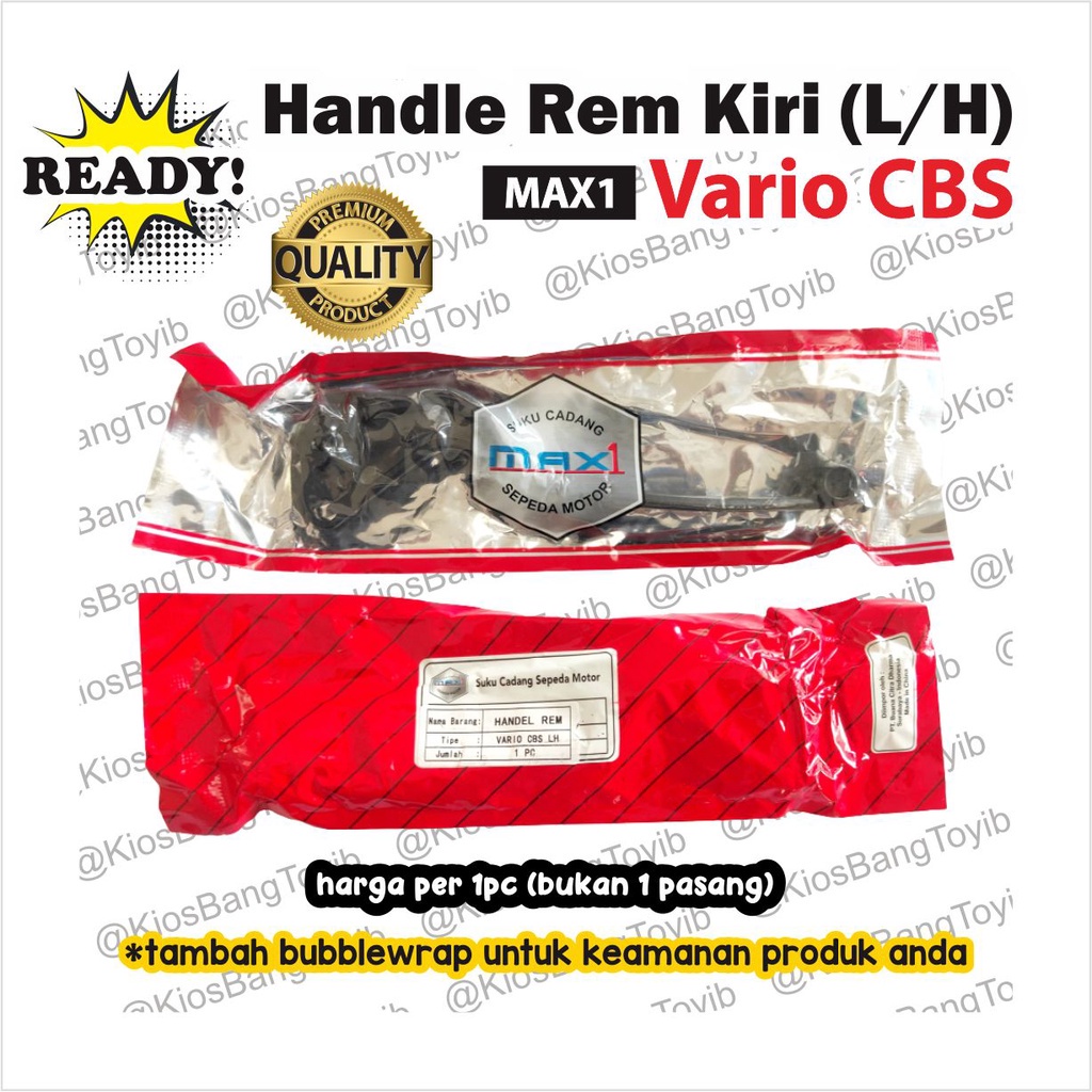 Handle Handel Tuas Rem Kiri Honda Vario CBS (MAX1)