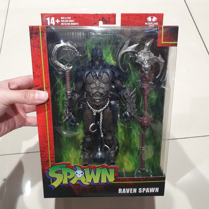 mcfarlane spawn raven spawn small hook 7inch