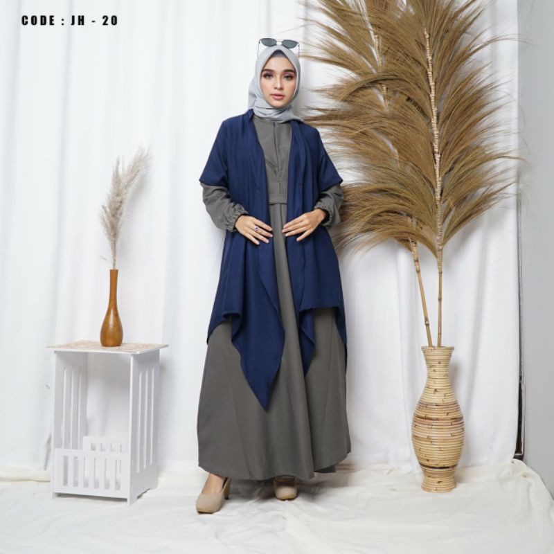 gamis cardi JH20
