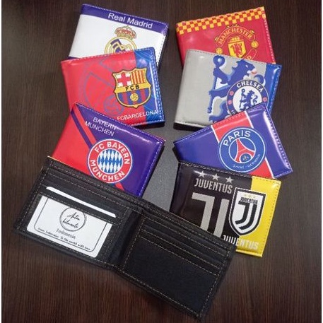 [AHLMN] Dompet anak remaja motif club sepak bola murah meriah berkualitas #dompetanak #dompetbola