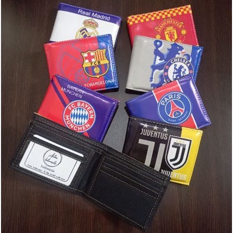 Dompet anak remaja cowok motif club sepak bola Eropa murah meriah #dompetanak #dompetbola #lebaran