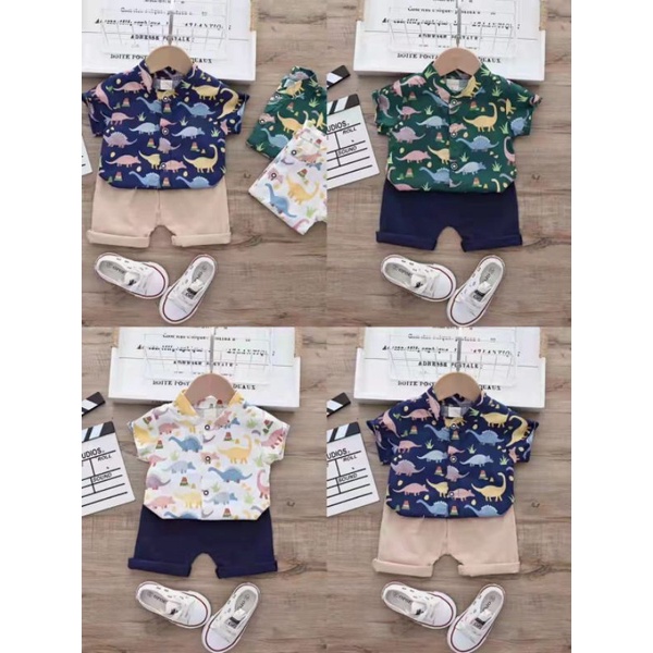 Set Kemeja Import Anak kemeja Anak Original Import