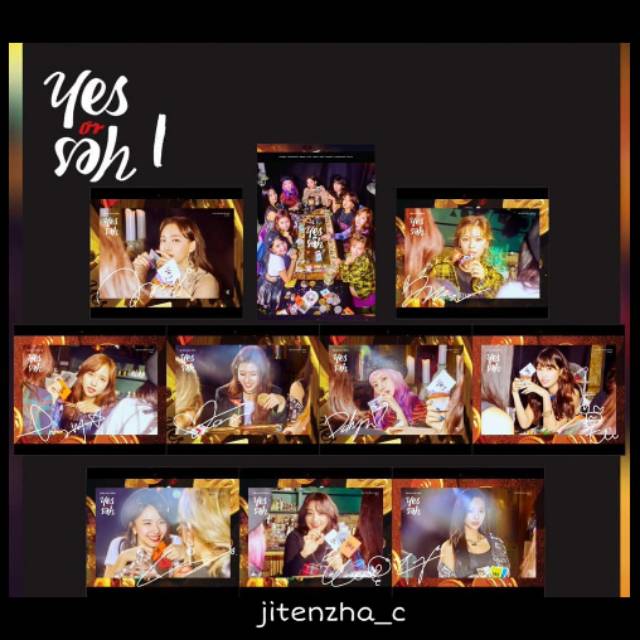 SIGNED POLAROID TWICE YES OR YES