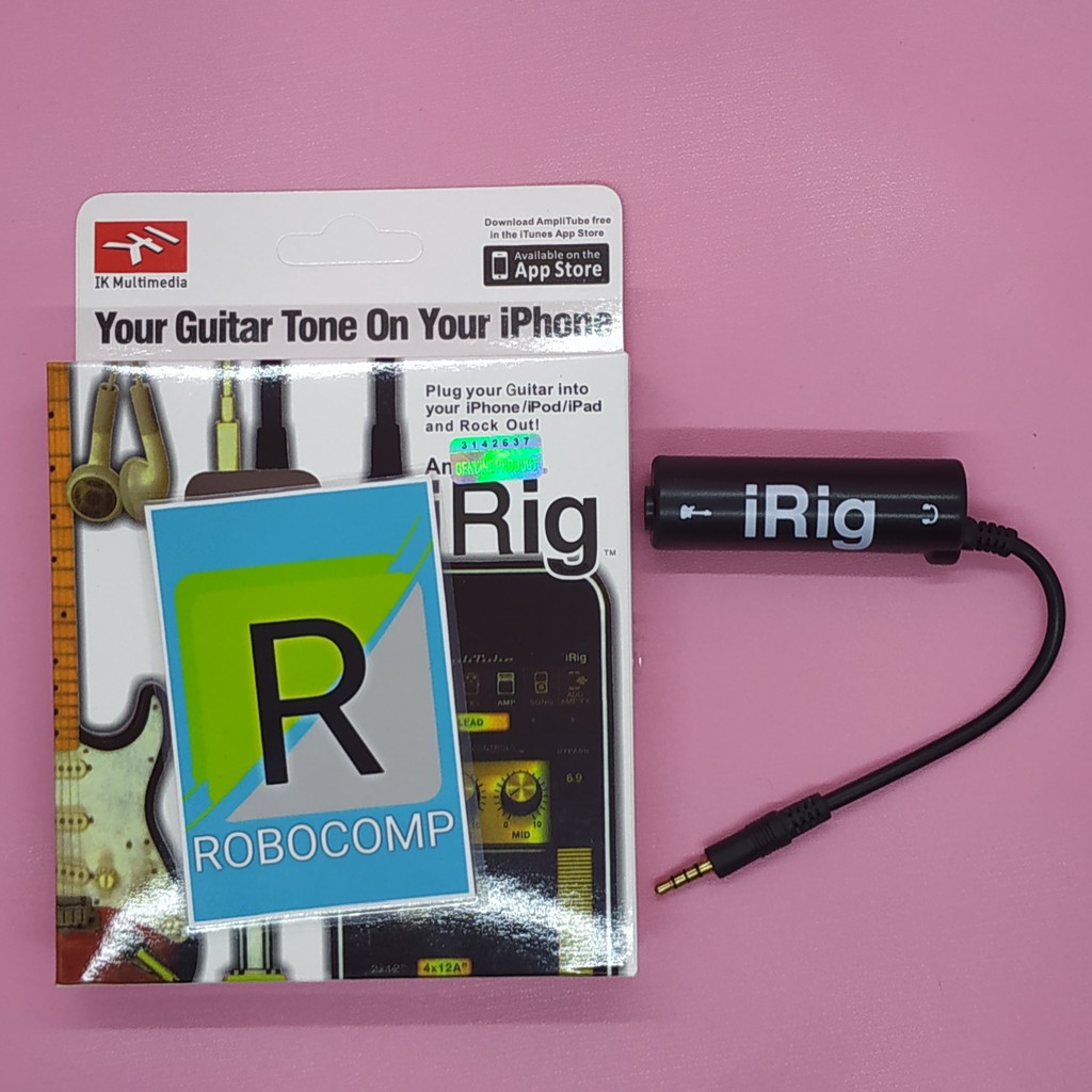 iRig AmpliTube Guitar Interface  untuk iOS iPhone iPad