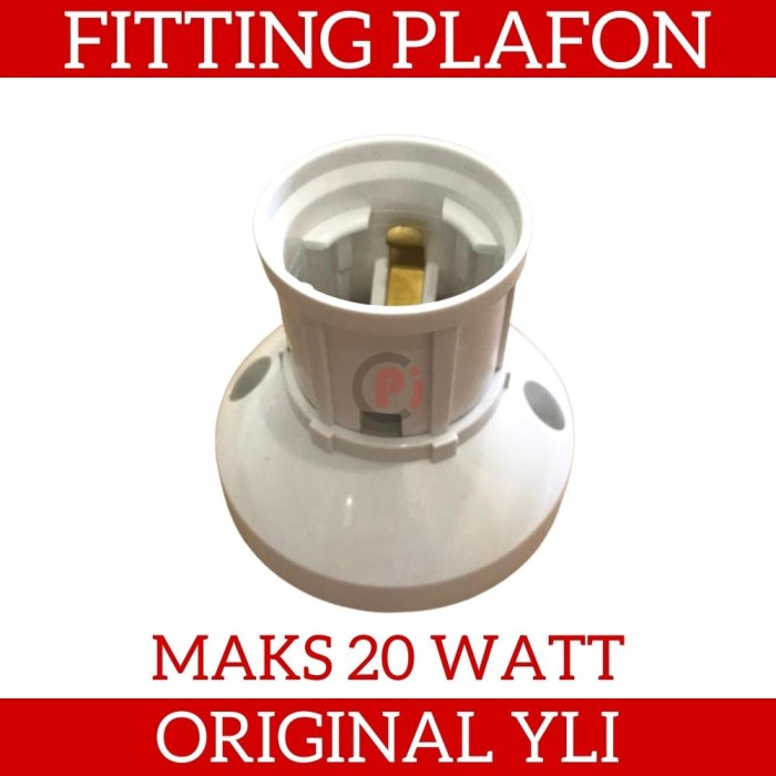 YLI Fitting Lampu Tempel Plafon Cocok Untuk Dekorasi