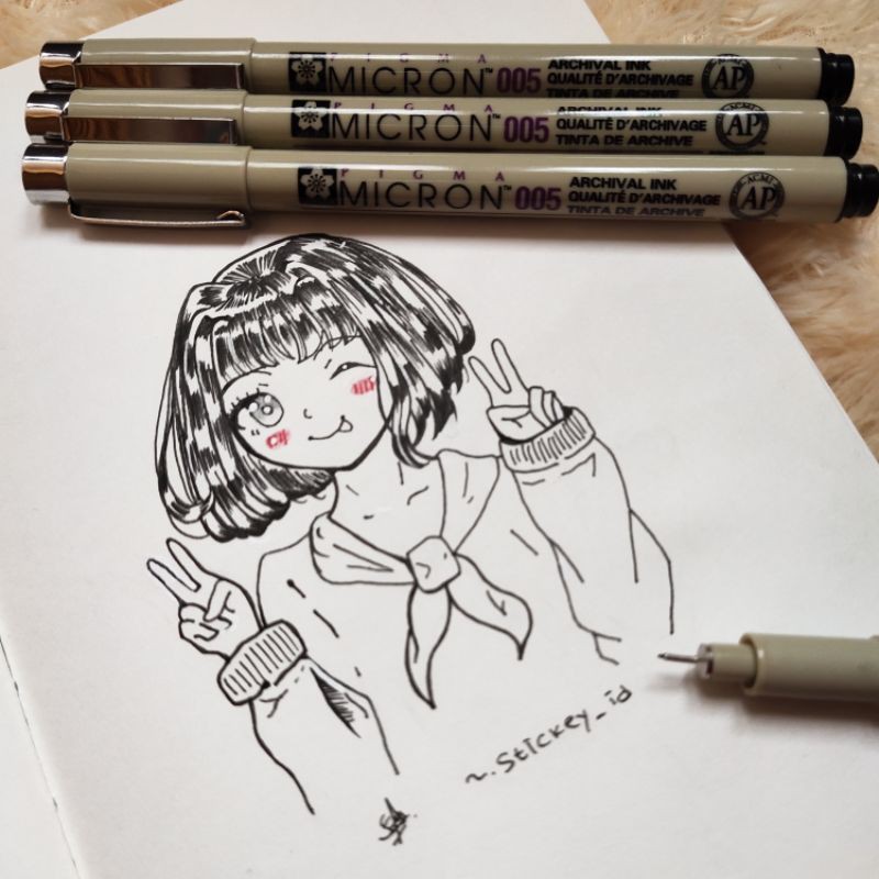 

SAKURA Pigma Micro Pen 0.05 ( 0.2 mm ) Drawing Pen
