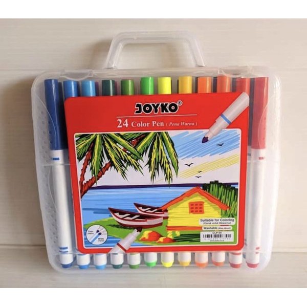 

Termurah Brush pen joyko 24 warna clp 05 Diskon