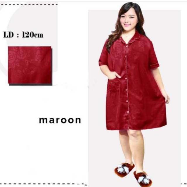 DASTER JUMBO XXL KATUN / DASTER BIG SIZE WANITA ADEM / OBRAL MURAH DASTER KATUN JEPANG