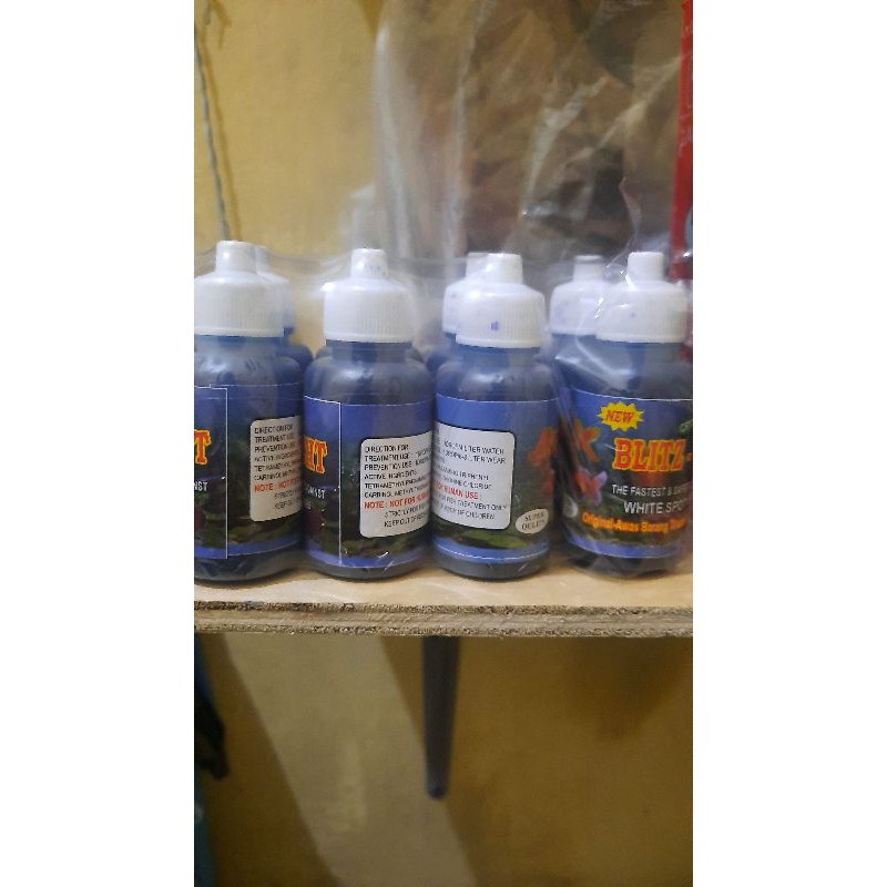 obat biru untuk ikan cupang