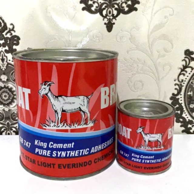 

Lem Kambing Kaleng Besar / Lem Goat Kaleng Besar / Lem Goat Brand