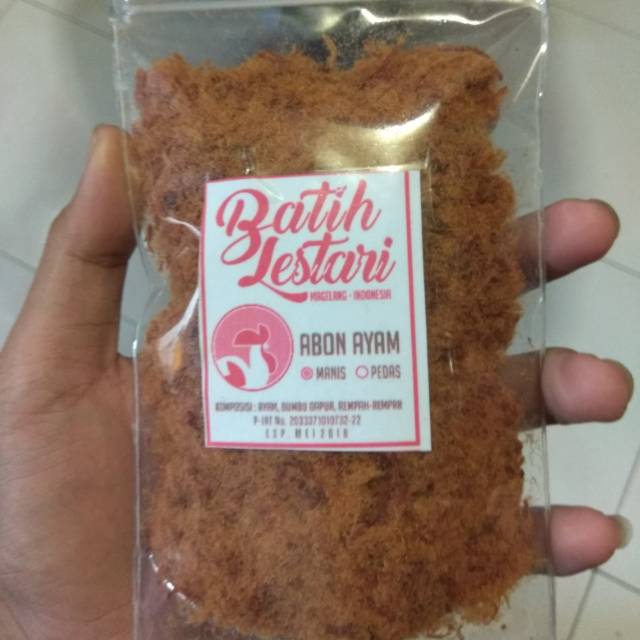

Abon ayam batih lestari 100gr