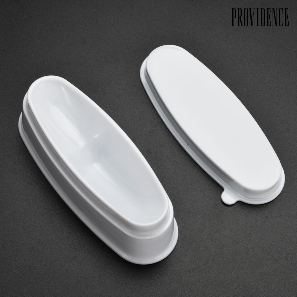 Providence Nail Art Tool French Smile Line Tip Acrylic Powder Guide Box Case Dip Tray Mold