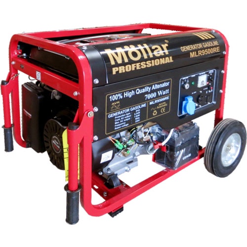 Genset 7500Watt MOLLAR MLR9500SE 4T/ Generator MLR 9500 SE 7500W - Genset Power Generator Gasoline