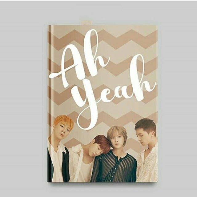 

NOTEBOOK KPOP WINNER AH YEAH
