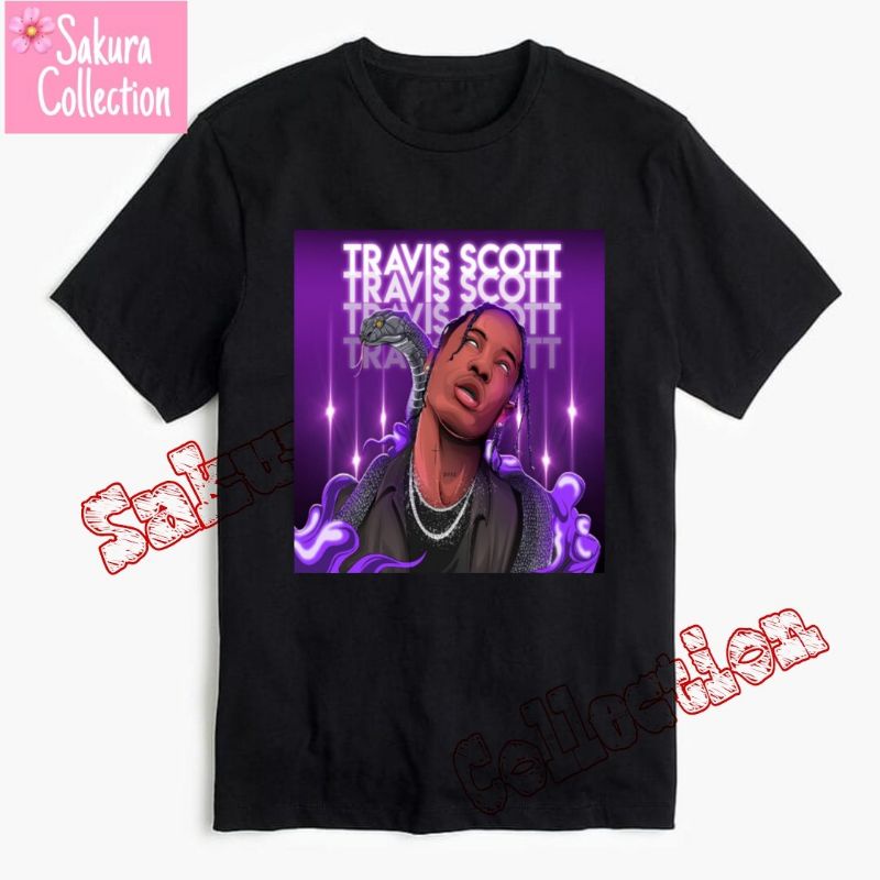 Kaos Baju TRAVIS SCOTT / t shirt band rap tee Jordan / vintage by h&amp;m oversize lokal / hitam pria kaus wanita TERLARIS best seller murah termurah 16