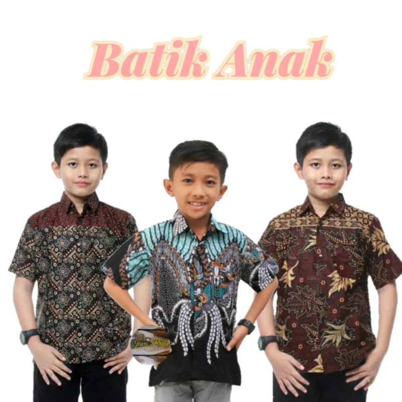 100 Ribu Dapat 5 Baju Batik Anak