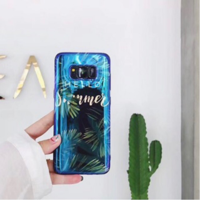 Blueray Summer Samsung S7edge S8 S8+ S9 S9+ Note8 Note 9 S10 S10+ S10e Note 10 plus A9 2018 Note10+