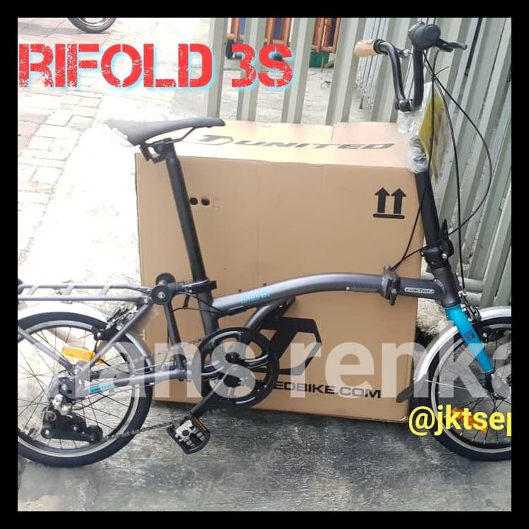 Promo Murah Sepeda Lipat United Trifold 3S Best Seller