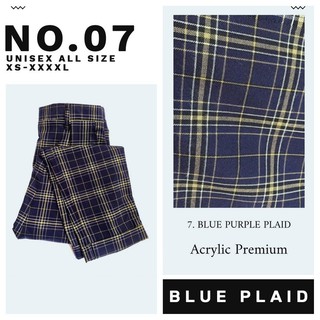  CELANA TARTAN PRIA  WANITA KOTAK KOTAK BLUE PURPLE Shopee 