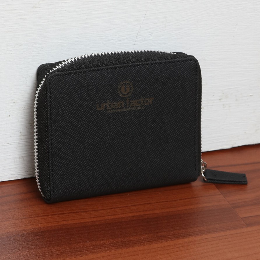 ACOPOLLO BLACK |Urban Factor x FORIND| Tas Clutch Pouch Mini Kecil Bag Pria Men Wanita Dompet Wallet